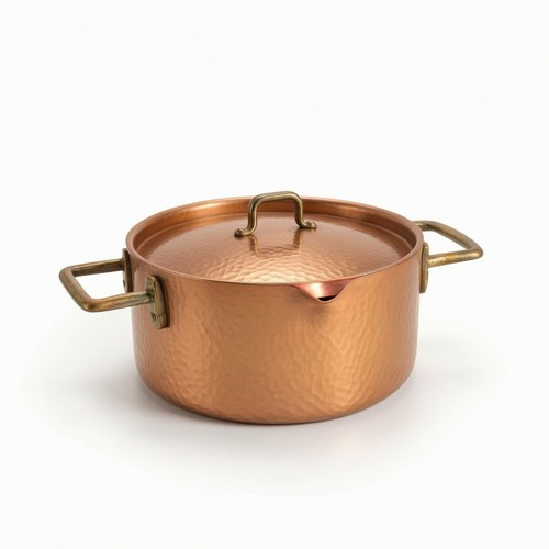 Kupfertopf mit deckel - kupfertopf,
