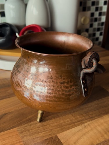 Vintage kupferkessel - vintage, /