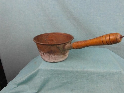 Stieltopf kupfer vintage kelle - stieltopf,