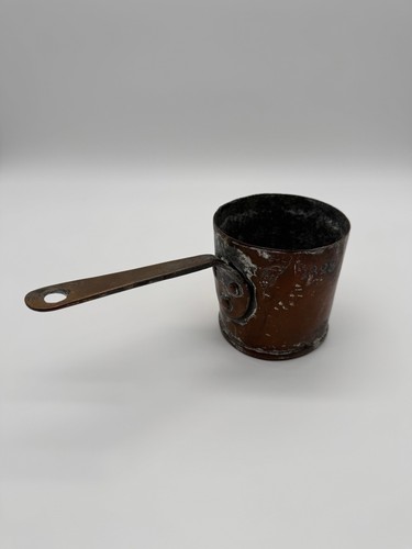Kleiner kupfer topf mit - topf,
