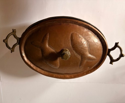 Kupfer kochtopf oval - kochtopf, mit
