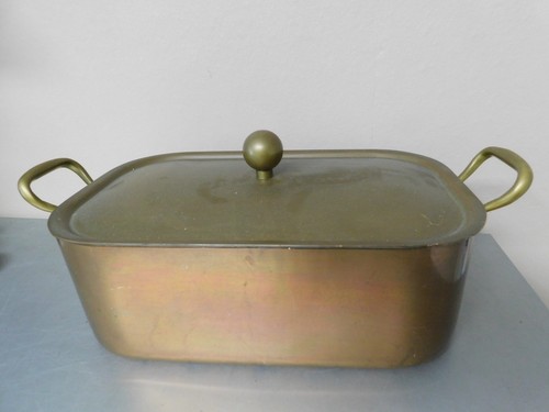 Kupfer fischtopf - kupfer-,