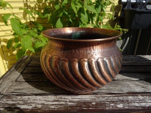 Kupfer blumentopf beschlagen - kupfer,