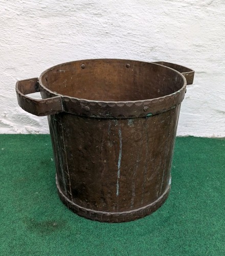 Alter kupfer topf kessel - kupfer, trog